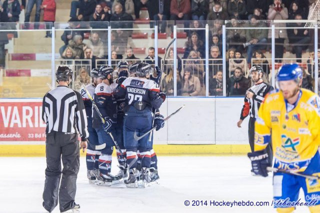 Photo hockey match Angers  - Dijon  le 05/12/2014