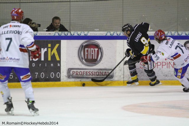 Photo hockey match Rouen - Lyon le 05/12/2014