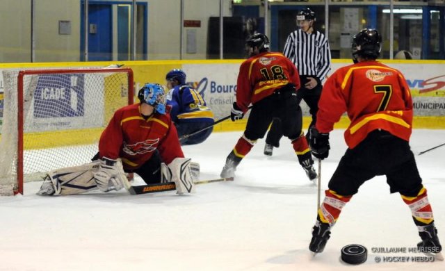 Photo hockey match Dijon II - Besançon le 06/12/2014