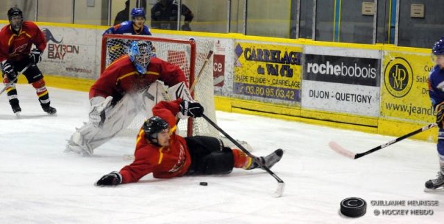 Photo hockey match Dijon II - Besançon le 06/12/2014
