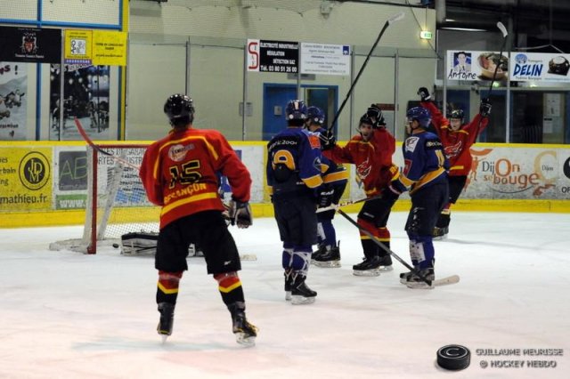 Photo hockey match Dijon II - Besançon le 06/12/2014