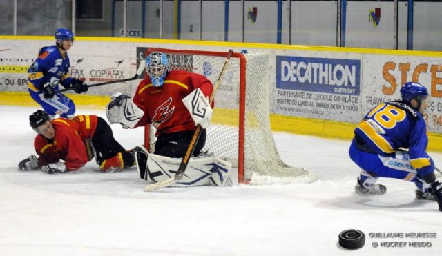 Photo hockey match Dijon II - Besançon le 06/12/2014