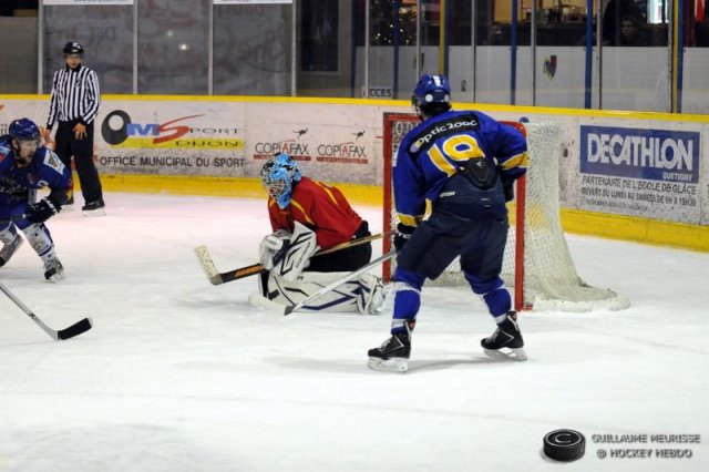 Photo hockey match Dijon II - Besançon le 06/12/2014