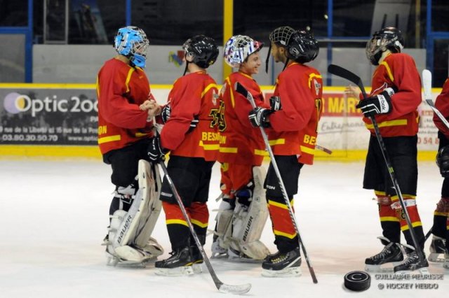 Photo hockey match Dijon II - Besançon le 06/12/2014