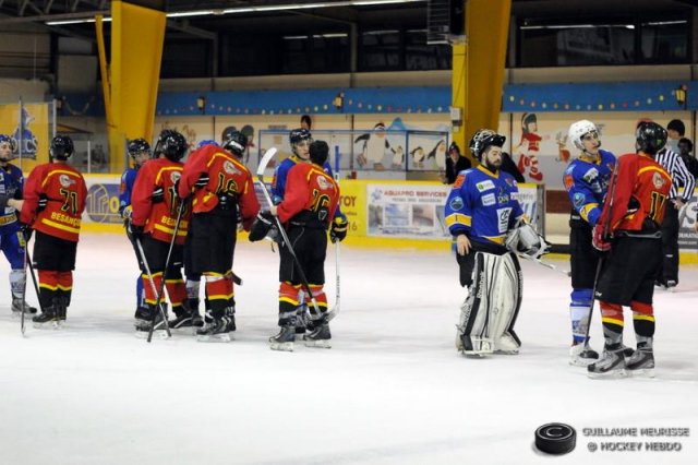 Photo hockey match Dijon II - Besançon le 06/12/2014