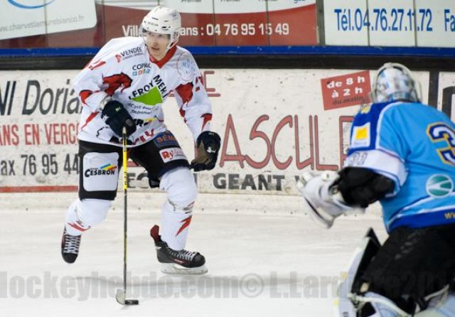 Photo hockey match Villard-de-Lans - La Roche-sur-Yon le 06/12/2014