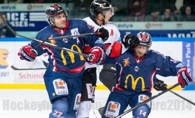 Photo hockey match Grenoble  - Briançon  le 05/12/2014