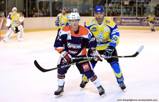 Photo hockey match Montpellier  - Toulon le 06/12/2014