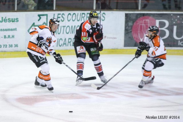 Photo hockey match Amiens  - Epinal  le 05/12/2014
