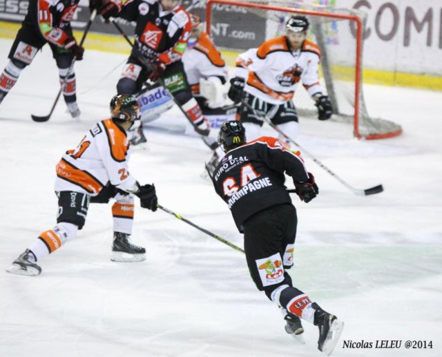 Photo hockey match Amiens  - Epinal  le 05/12/2014