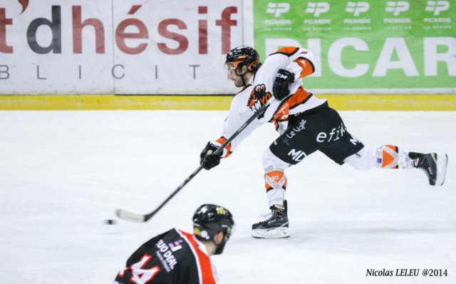 Photo hockey match Amiens  - Epinal  le 05/12/2014