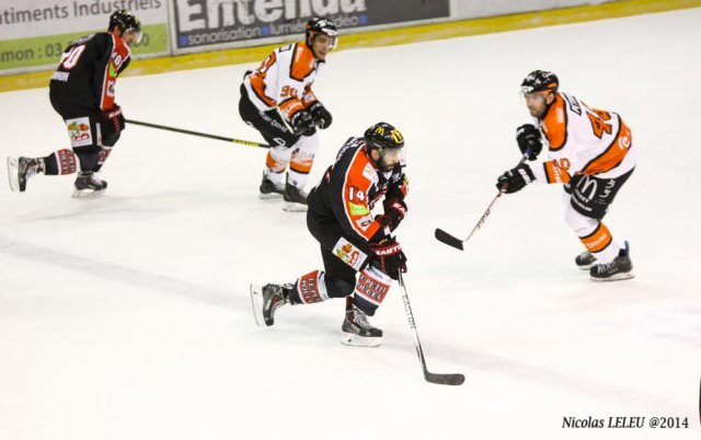 Photo hockey match Amiens  - Epinal  le 05/12/2014