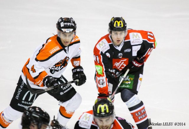 Photo hockey match Amiens  - Epinal  le 05/12/2014