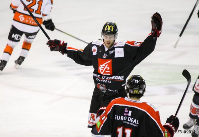 Photo hockey match Amiens  - Epinal  le 05/12/2014