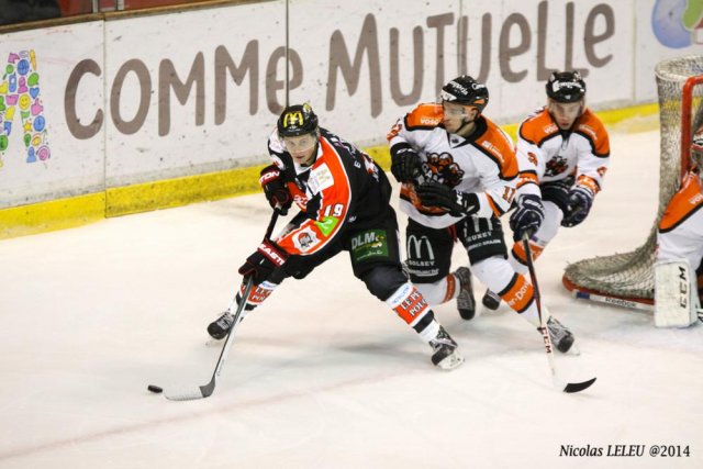 Photo hockey match Amiens  - Epinal  le 05/12/2014