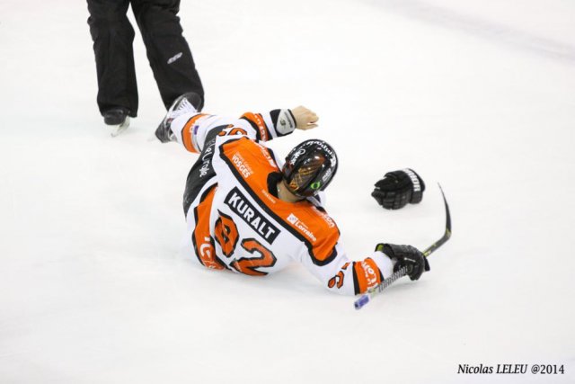 Photo hockey match Amiens  - Epinal  le 05/12/2014