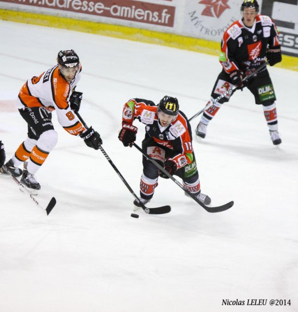 Photo hockey match Amiens  - Epinal  le 05/12/2014