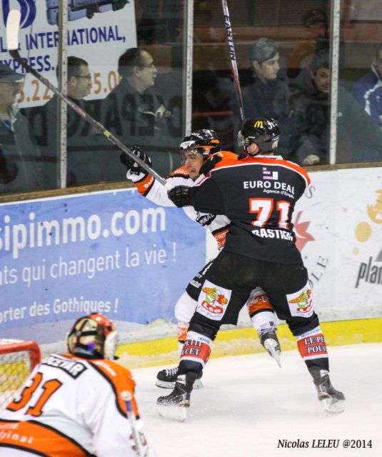 Photo hockey match Amiens  - Epinal  le 05/12/2014