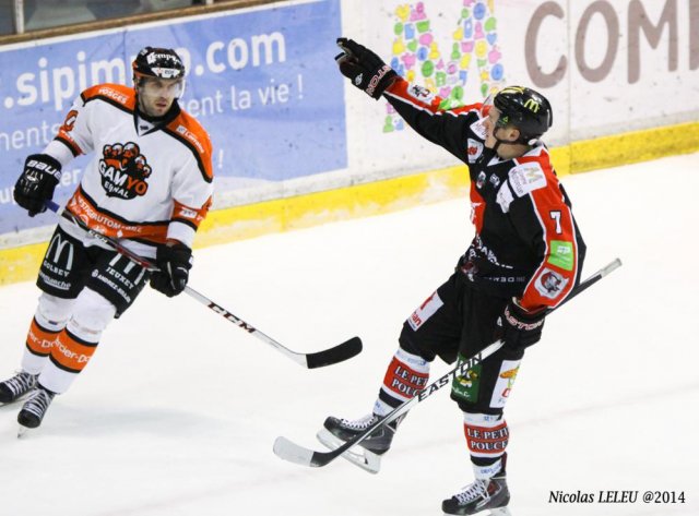 Photo hockey match Amiens  - Epinal  le 05/12/2014