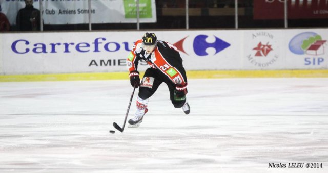 Photo hockey match Amiens  - Epinal  le 05/12/2014