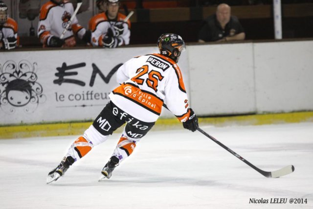 Photo hockey match Amiens  - Epinal  le 05/12/2014