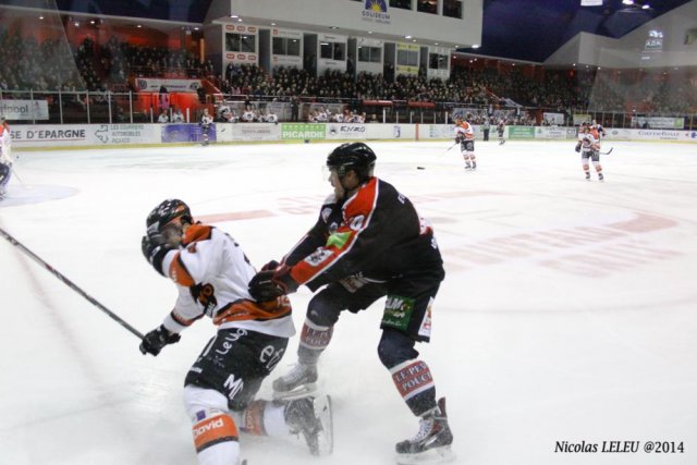 Photo hockey match Amiens  - Epinal  le 05/12/2014