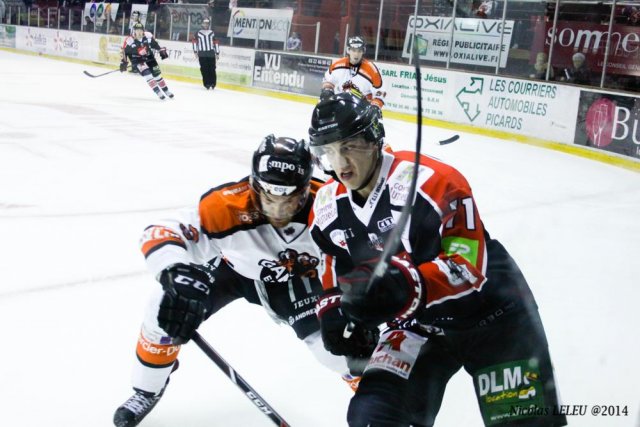 Photo hockey match Amiens  - Epinal  le 05/12/2014