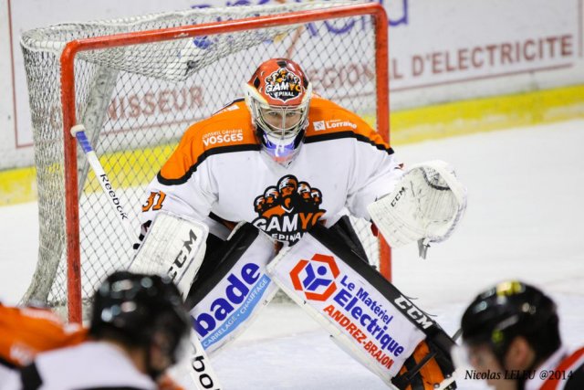 Photo hockey match Amiens  - Epinal  le 05/12/2014