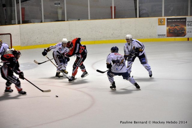 Photo hockey match Reims - Bordeaux le 06/12/2014