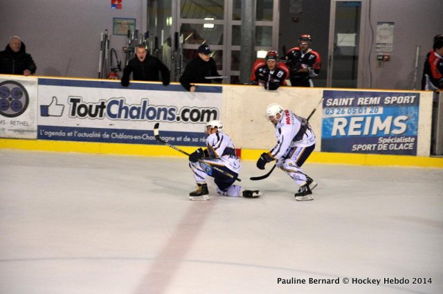 Photo hockey match Reims - Bordeaux le 06/12/2014