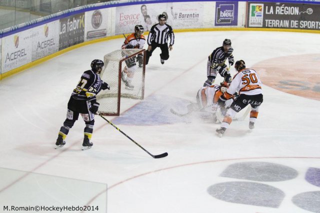 Photo hockey match Rouen - Epinal  le 09/12/2014
