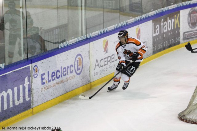 Photo hockey match Rouen - Epinal  le 09/12/2014