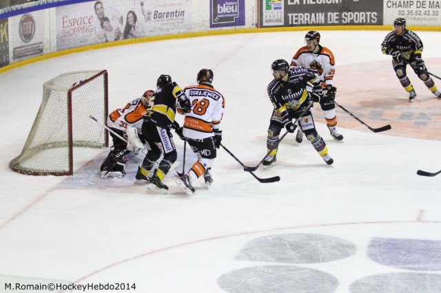 Photo hockey match Rouen - Epinal  le 09/12/2014