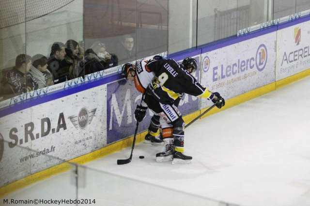 Photo hockey match Rouen - Epinal  le 09/12/2014