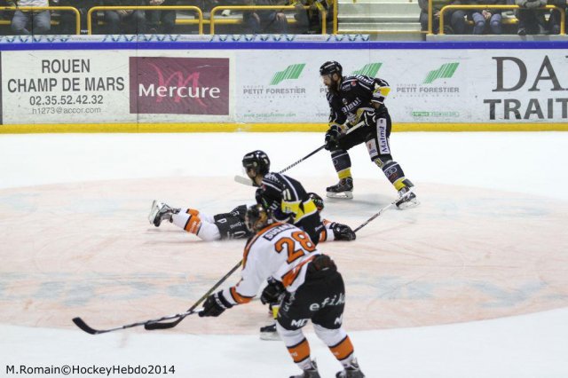 Photo hockey match Rouen - Epinal  le 09/12/2014