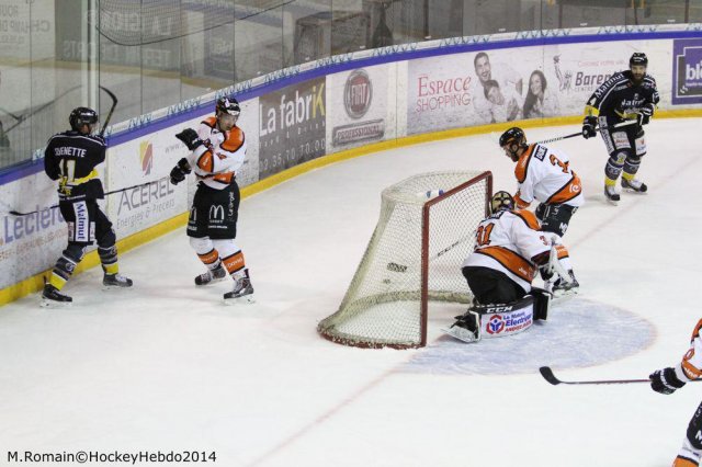 Photo hockey match Rouen - Epinal  le 09/12/2014
