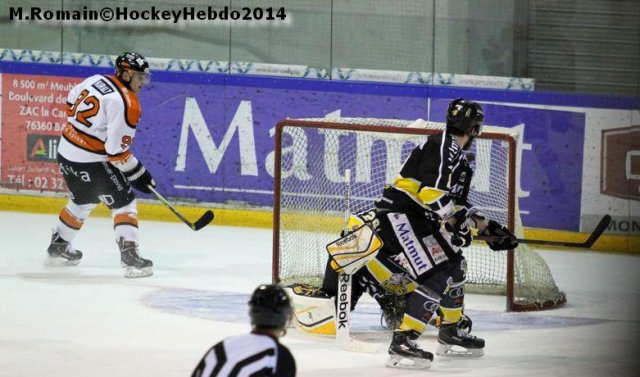 Photo hockey match Rouen - Epinal  le 09/12/2014