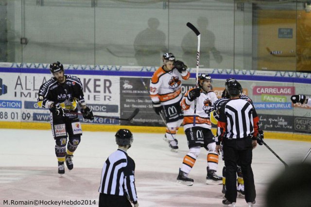 Photo hockey match Rouen - Epinal  le 09/12/2014