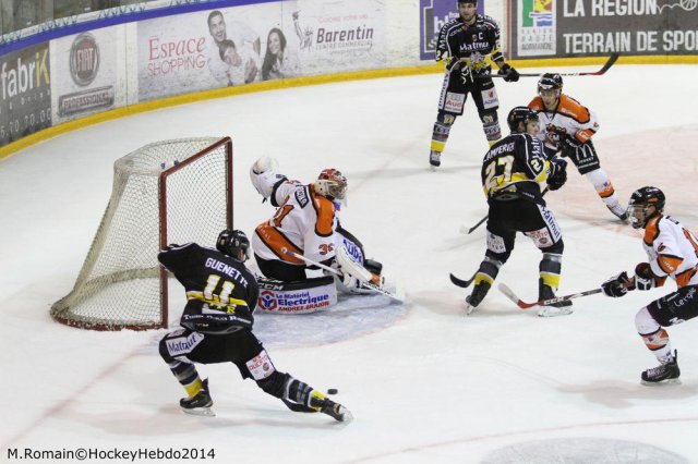 Photo hockey match Rouen - Epinal  le 09/12/2014