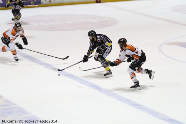 Photo hockey match Rouen - Epinal  le 09/12/2014