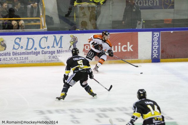 Photo hockey match Rouen - Epinal  le 09/12/2014