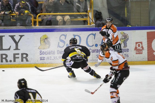 Photo hockey match Rouen - Epinal  le 09/12/2014