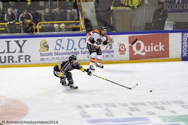 Photo hockey match Rouen - Epinal  le 09/12/2014