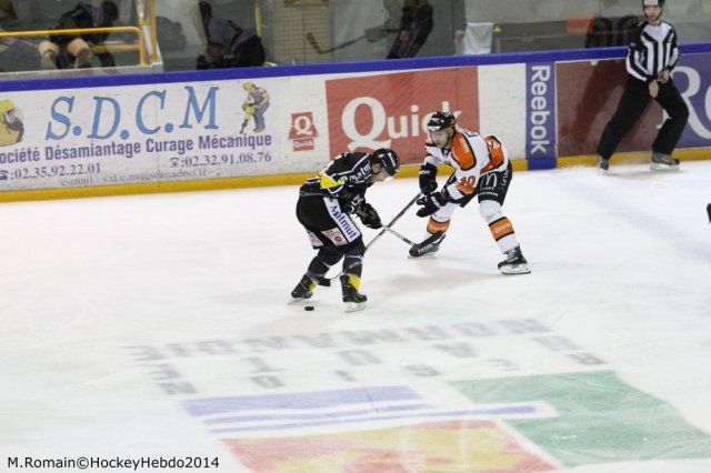 Photo hockey match Rouen - Epinal  le 09/12/2014