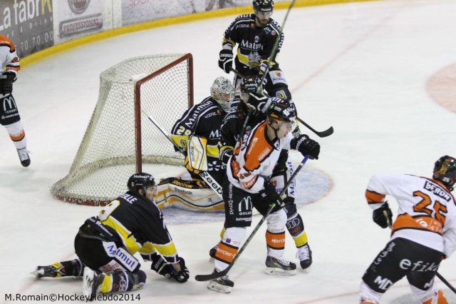 Photo hockey match Rouen - Epinal  le 09/12/2014