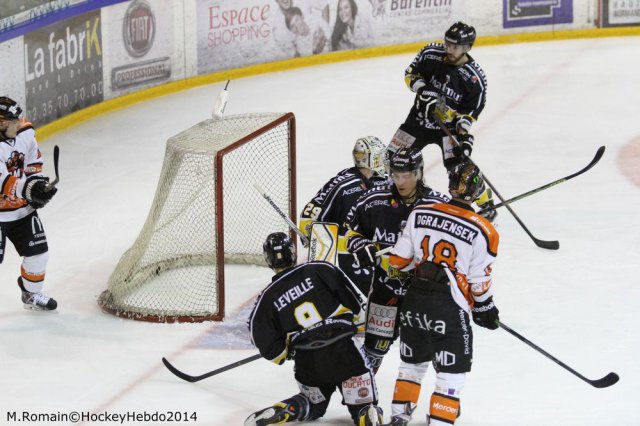 Photo hockey match Rouen - Epinal  le 09/12/2014