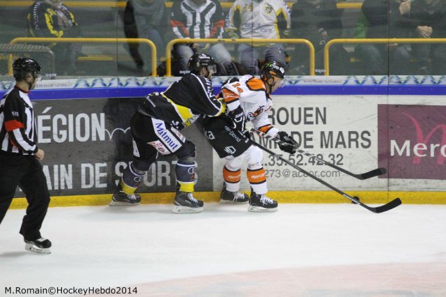 Photo hockey match Rouen - Epinal  le 09/12/2014