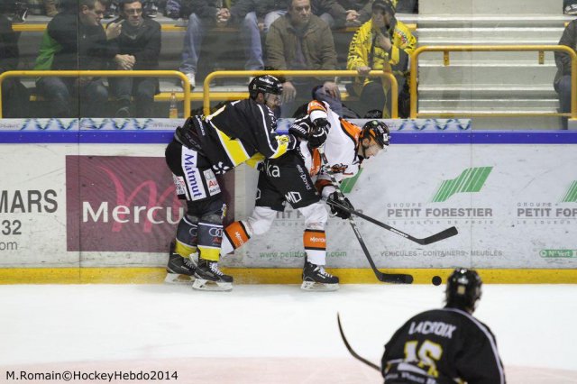 Photo hockey match Rouen - Epinal  le 09/12/2014