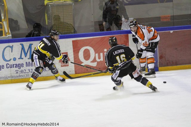 Photo hockey match Rouen - Epinal  le 09/12/2014