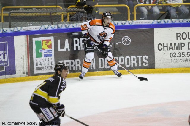 Photo hockey match Rouen - Epinal  le 09/12/2014